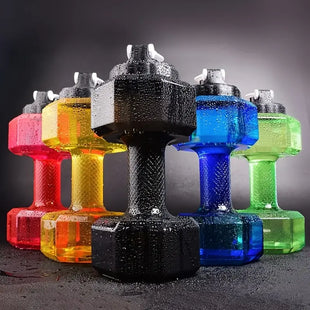Dumbbells Fitness Water Bottle