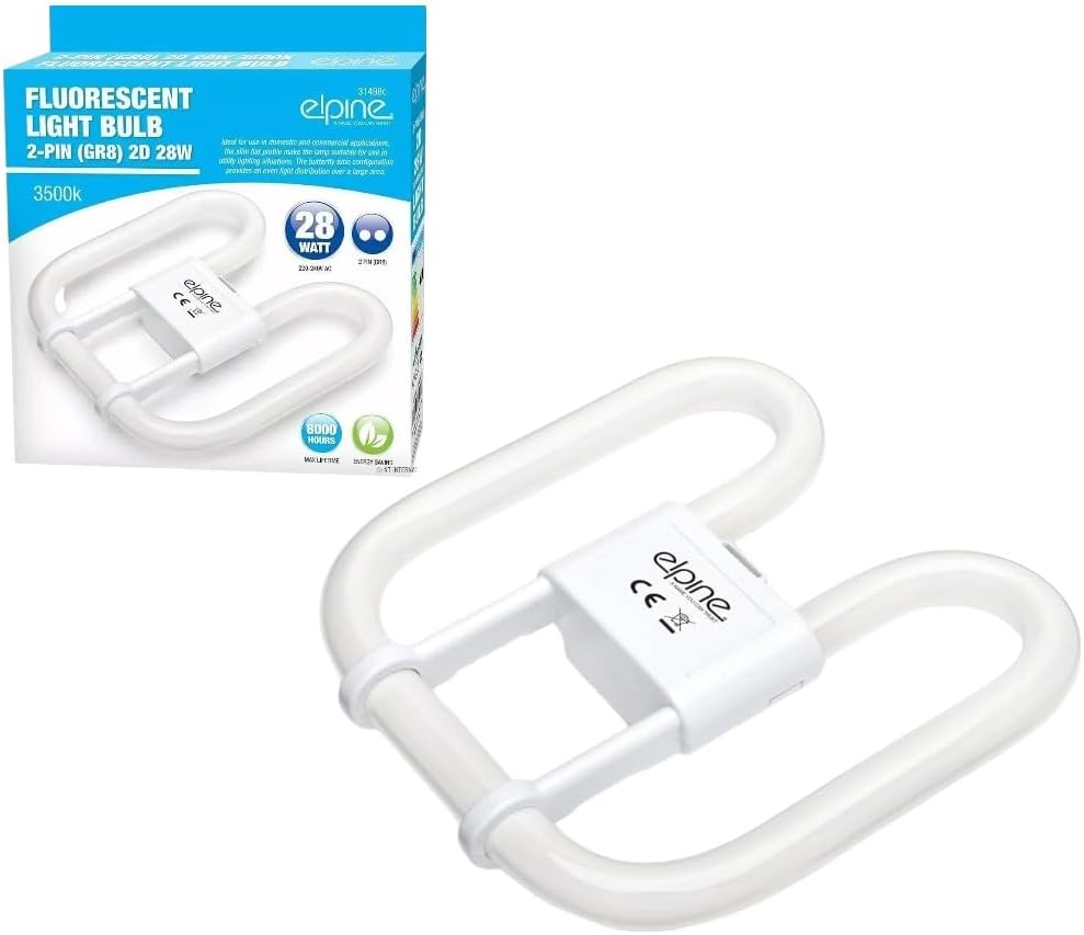 Fluorescent Light Bulb, 2 or 4-Pin Energy-Saving Slim Lamp Tubes