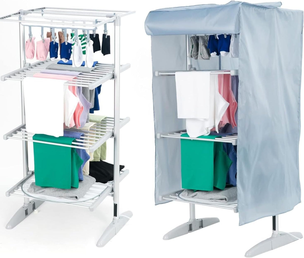 HomeVibe Protective Cover for 4-Tier Heated Clothes Airer