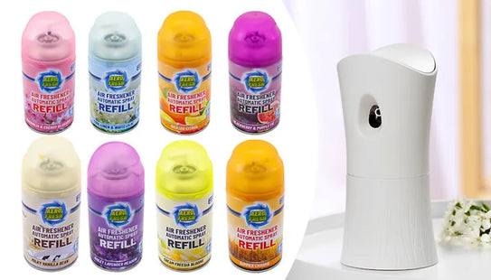 Set of 6 Assorted 250ml Air Freshener Refills