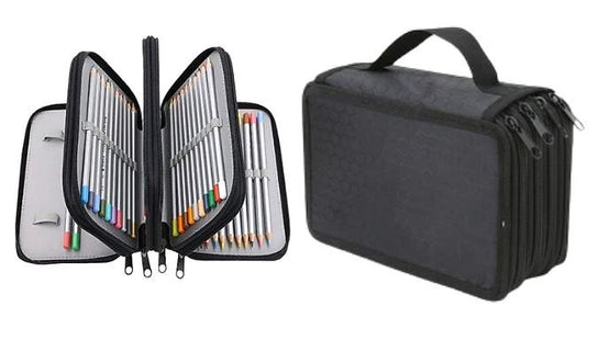 72 Slot Pencil Case with Handle