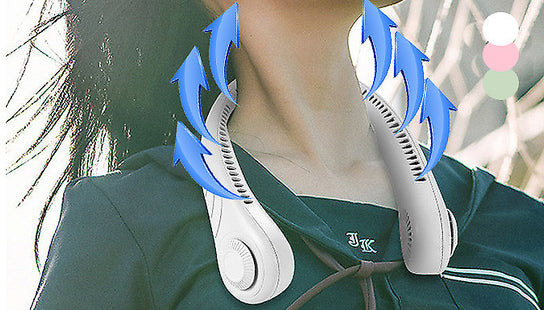 Portable Bladeless Hanging Neck Fan