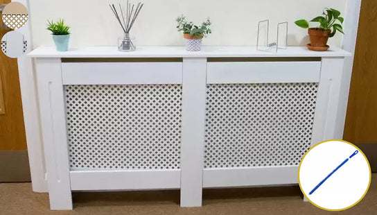 Trellis Style Radiator Cover-2 Colours