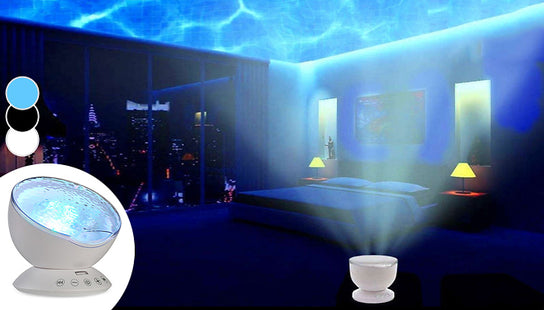 Light Wave Projector With Remote Control