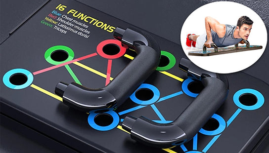 16-in-1 Adjustable Push-Up Board
