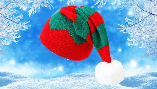 Knitted Christmas Elf Hat