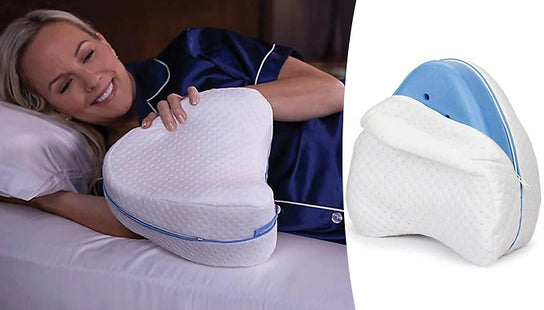 Memory Foam Cotton Cooling Leg Pillow