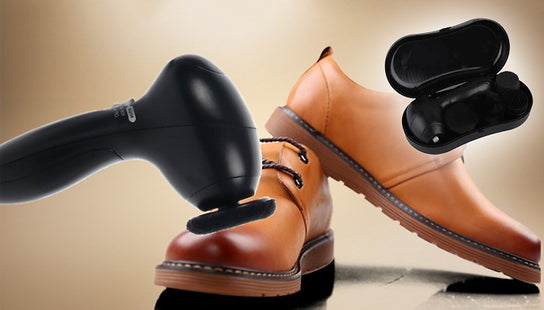 4-Head Portable Electric Shoe Polishing Brush