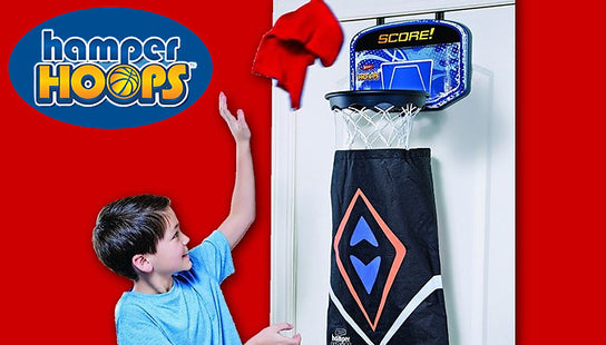 2-in-1 Door Hanging Laundry Basket/Hoop