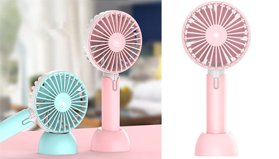 Multi-Speed Handheld Rechargeable Fan