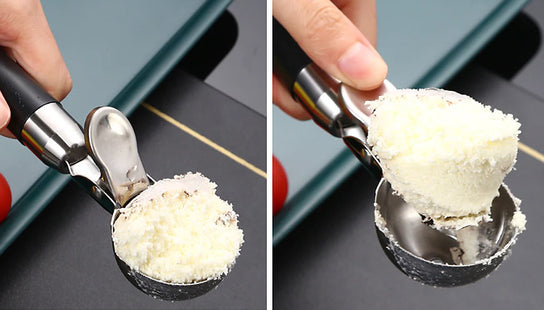 Stainless Steel Ice Cream Press Scooper