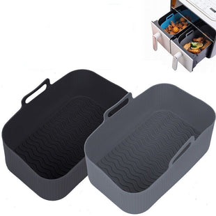 Reusable Rectangular Silicone Air Fryer Pot