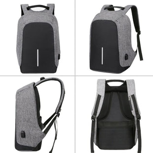 HomeVibeDeals USB Charging School Bags Unisex Anti Theft Laptop Backpack Travel Multifunction