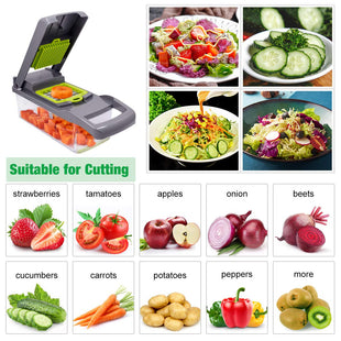 vegetable cutter multifunctional Slicer Fruit Potato Peeler Carrot Grater Kitchen accessories basket vegetable slicer