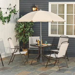 6PC Garden Dining Set