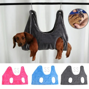 Pet Hammock Grooming Restraint Bag