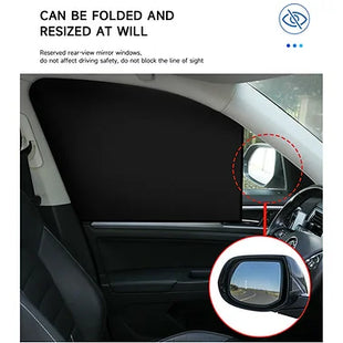 4Pcs Magnetic Car Sunshade