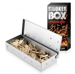 BBQ Wood Chip Smoker Box