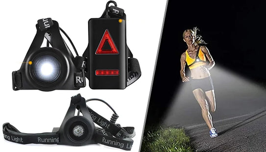 LED Waterproof Chest Strap Safety Running Light