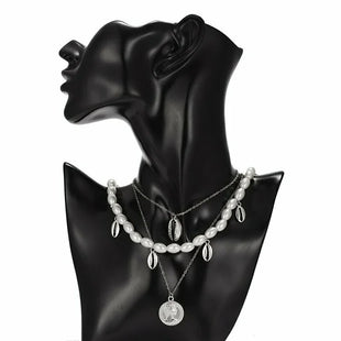 Shell Pearl Necklace