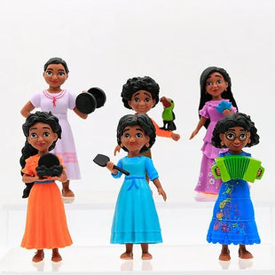 6Pcs/set Encanto Madrigals Movie Figures