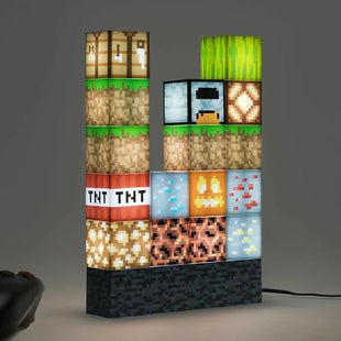 Minecraft Building Block Desk Lamp