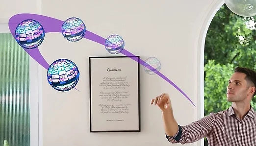 Hand Operated Flying Toy