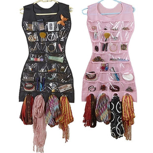 Hanging Dress Jewellery Organiser