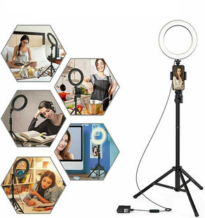 10" LED Ring Light Phone Selfie Tripod