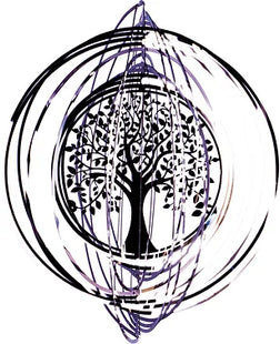 Hanging Tree of Life Wind Spinner