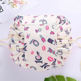 Portable Makeup Drawstring Bag