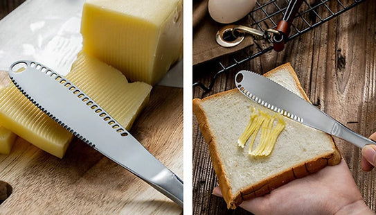 Multi-Function Stainless Steel Butter Knife
