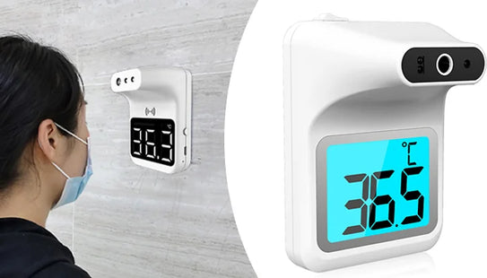 Wall-Mounted Infrared Forehead Thermometer