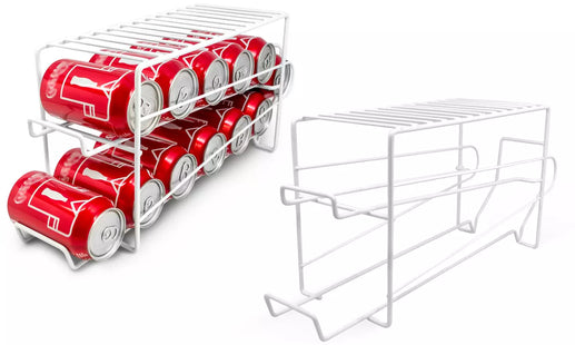 Tin Can Storage Dispenser Rack