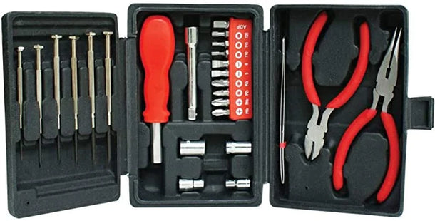 26pc Mini Multi Purpose Tool Kit Set