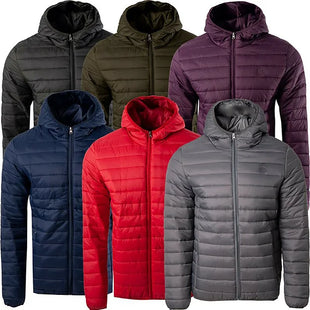 Mens Quilted Puffer Coat