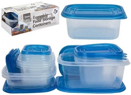 15pc Food Storage Containers