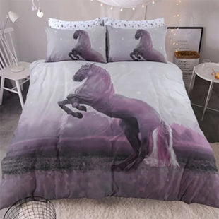 MAGICAL UNICORN 3D REVERSIBLE DUVET SET