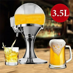 3.5L Ice Core Beer Beverage Drink Dispenser