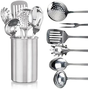 6PC Stainless Steel Kitchen Cooking Tool Utensil