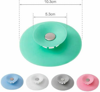 Silicone Sink Plug Kitchen Bathroom