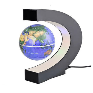Magnetic Levitating Floating Globe World Map LED Lamp Light Education
