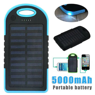 5000MAH Solar Waterproof Power Bank