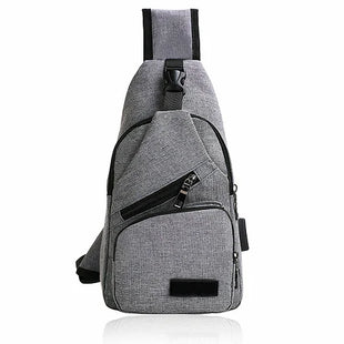 USB Charging Cross-Body Bag