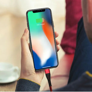 3M 2A Fast Charger USB Cable For Apple iPhone X 8 7 6 iPad iOS Cable