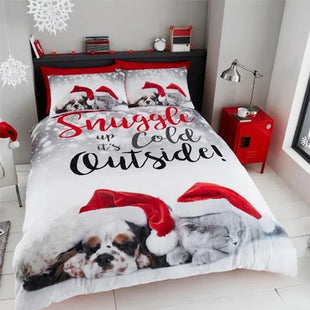SNUGGLE UP CHRISTMAS PALS DUVET SET