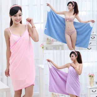 Wearable Fast Drying Soft Microfiber Bath Towel