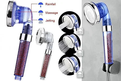 3-Function High-Pressure Shower Head