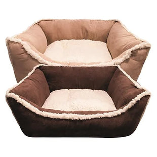 Faux Suede Pet Bed 60cm x 50cm