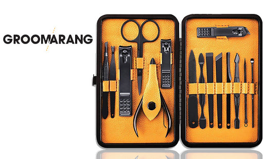 15-Piece Groomarang Ultimate Men's Grooming Kit